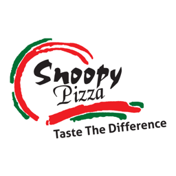 Snoopy Pizza logo.